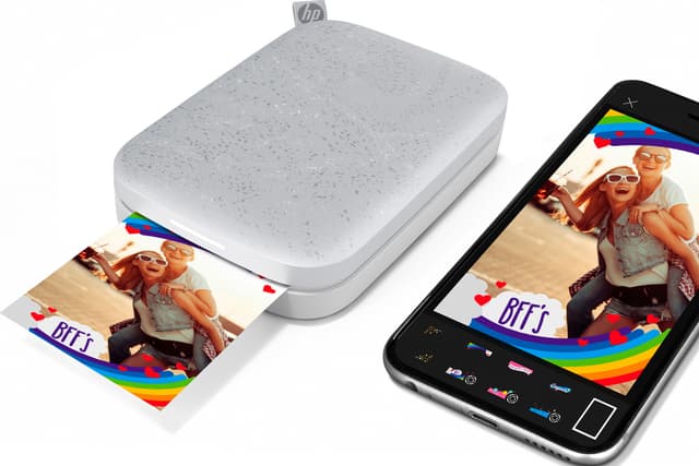 HP Sprocket Luna smartphone-printer (hvid)