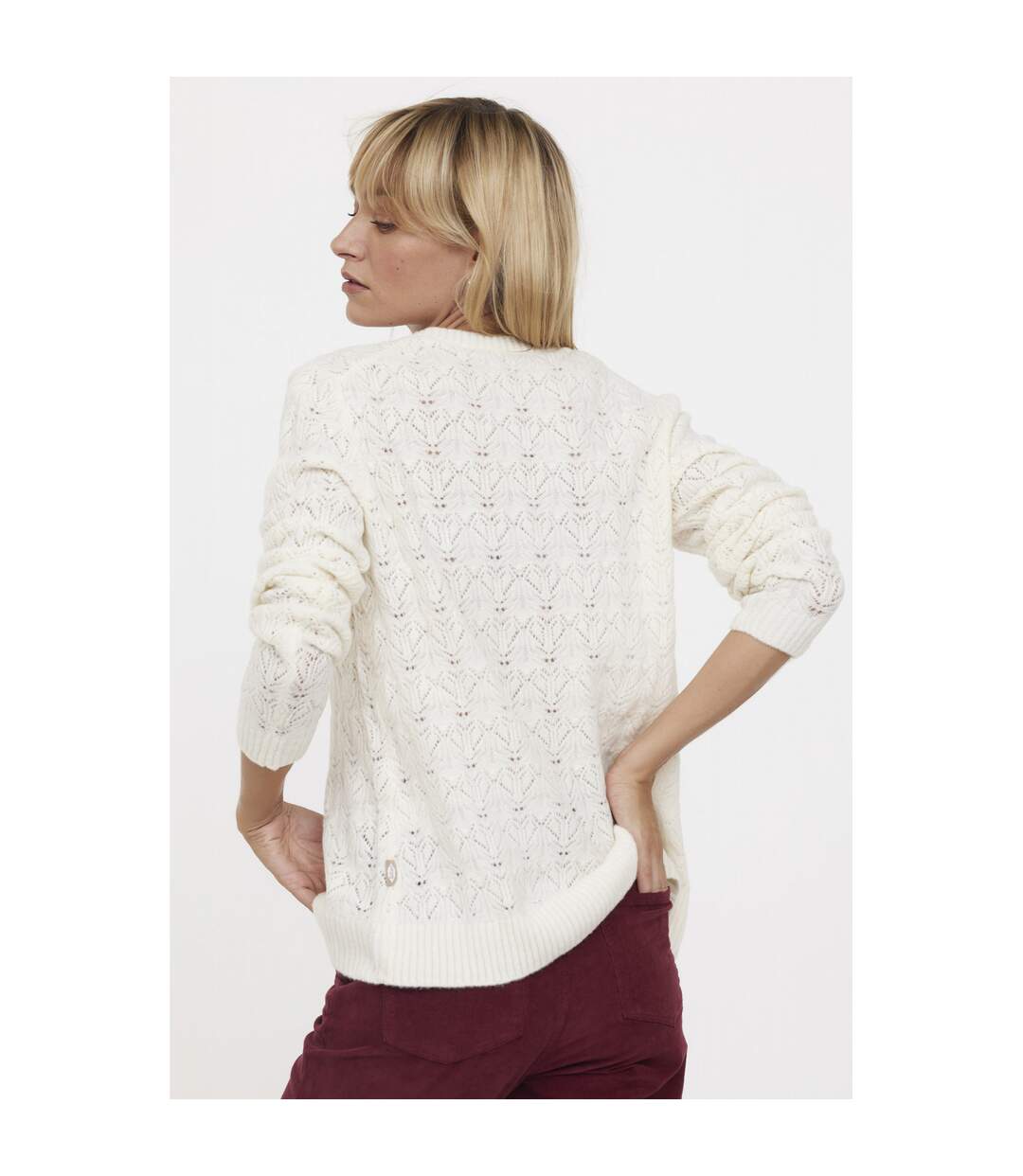 Cardigan manches longues polyester regular CLIOTY