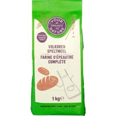 Your Organic Nature Speltmeel volkoren (bio) 1000 gram