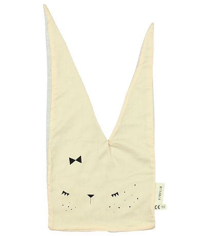 Fabelab Schmusetuch - Bunny Cuddle - Elfenbein/Grau