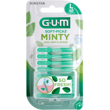 GUM Soft-Picks Comfort Flex L 40 Stuks