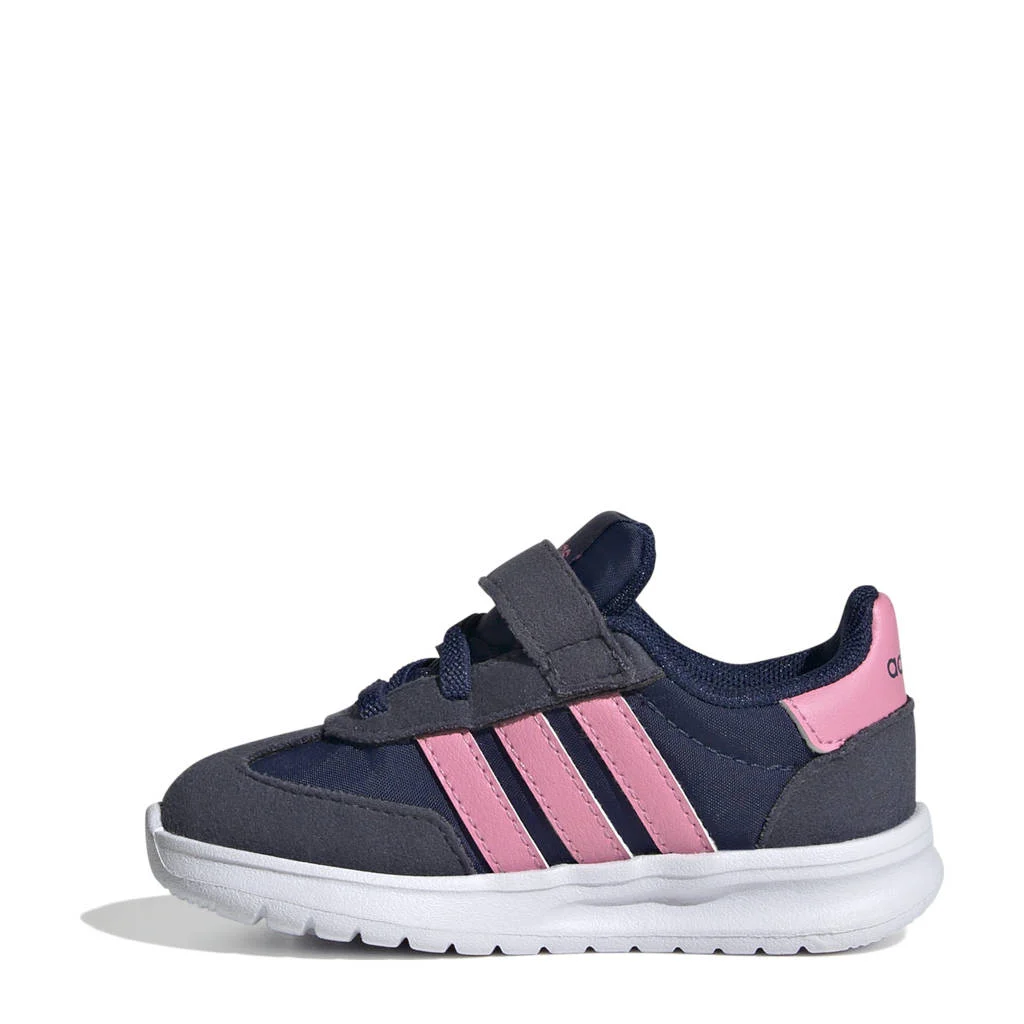 adidas Run 70s 2.0 sneakers donkerblauw/roze