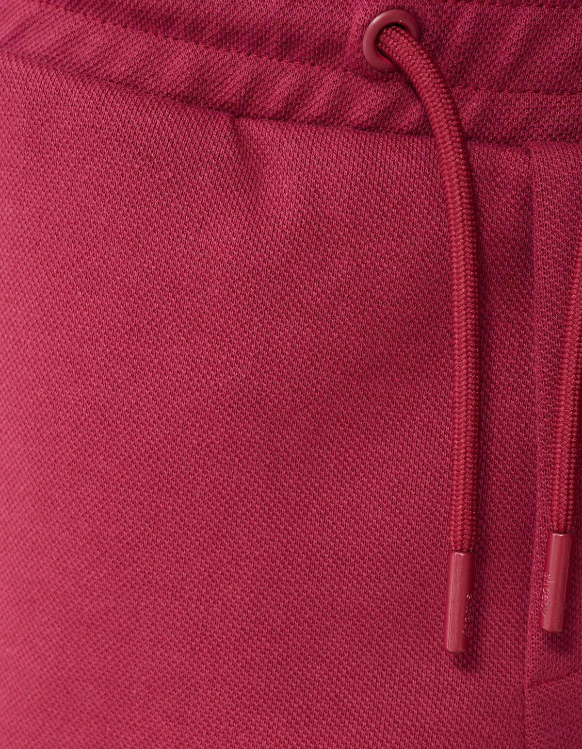 Cargo Pique Short Donkerrood