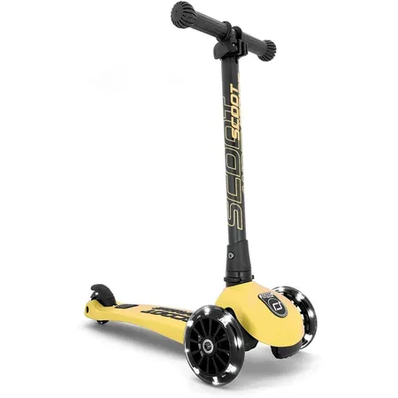 Scoot & Ride Highwaykick 3 LED, lemon