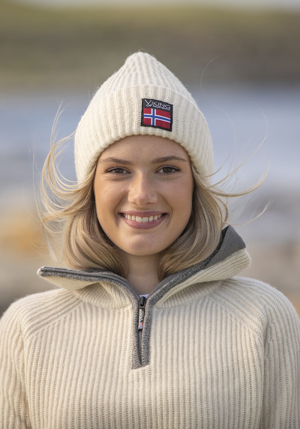 Viking Villmark Sweater w/zip Voksen SW008U - Viking Of Norway