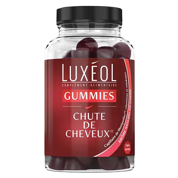 Luxéol para queda de cabelo, 60 gomas