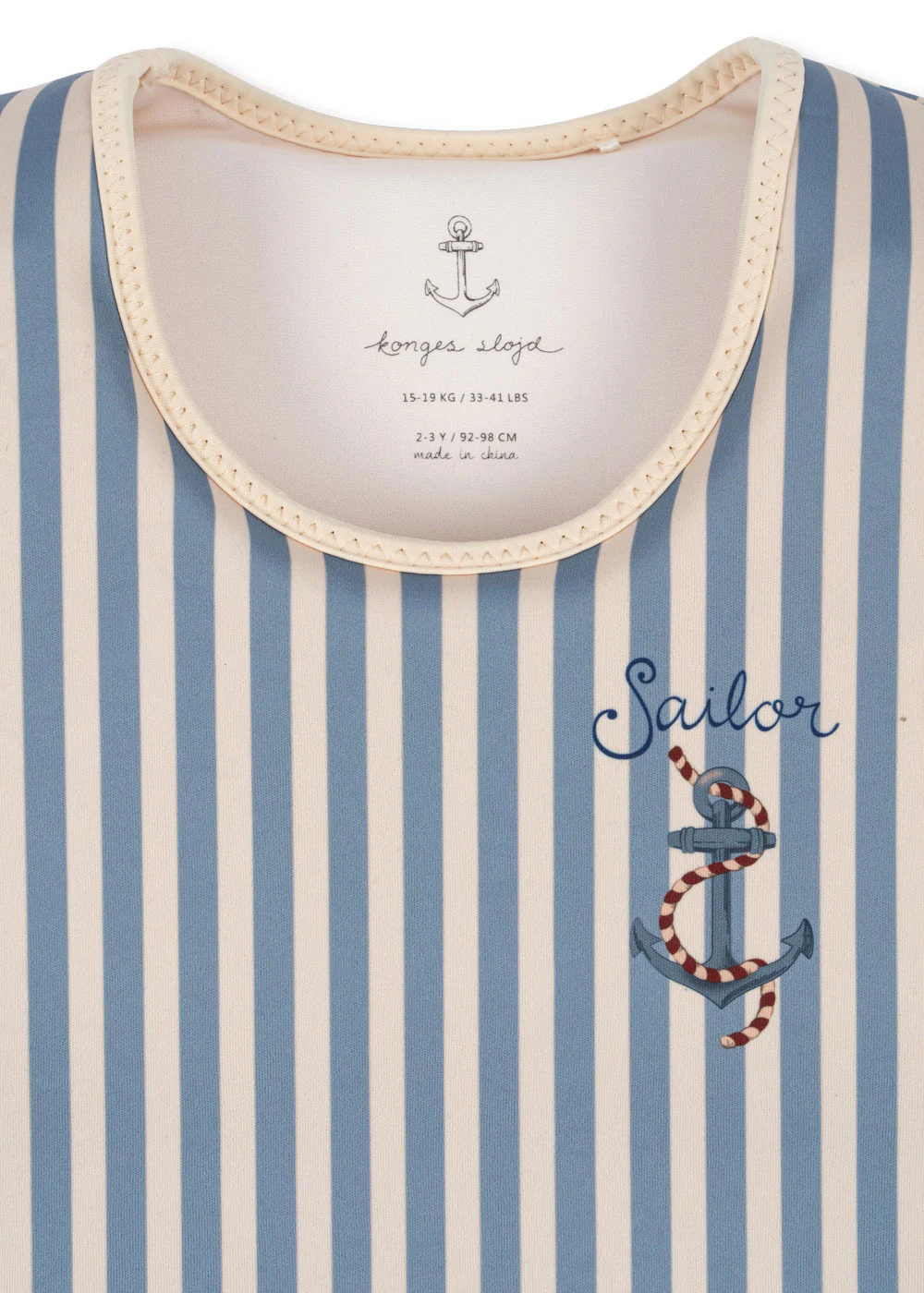 Hollis svømmevest med vinger - sailor - 2-3Y