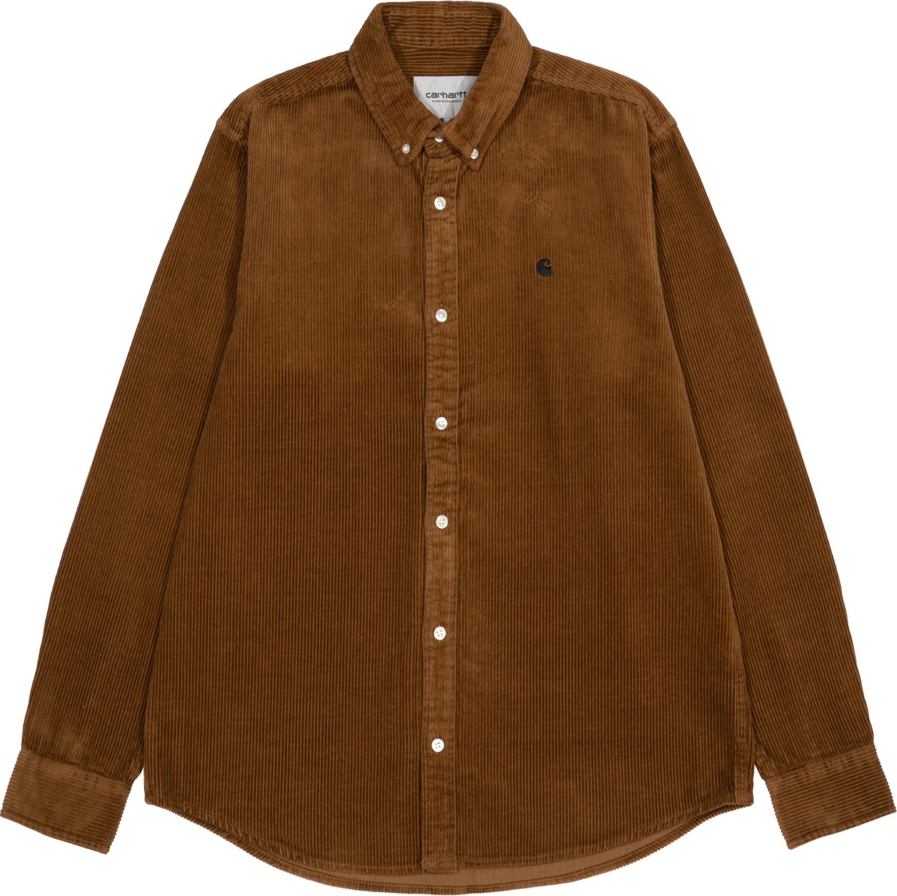 Carhartt WIP Madison Cord Hemd Braun