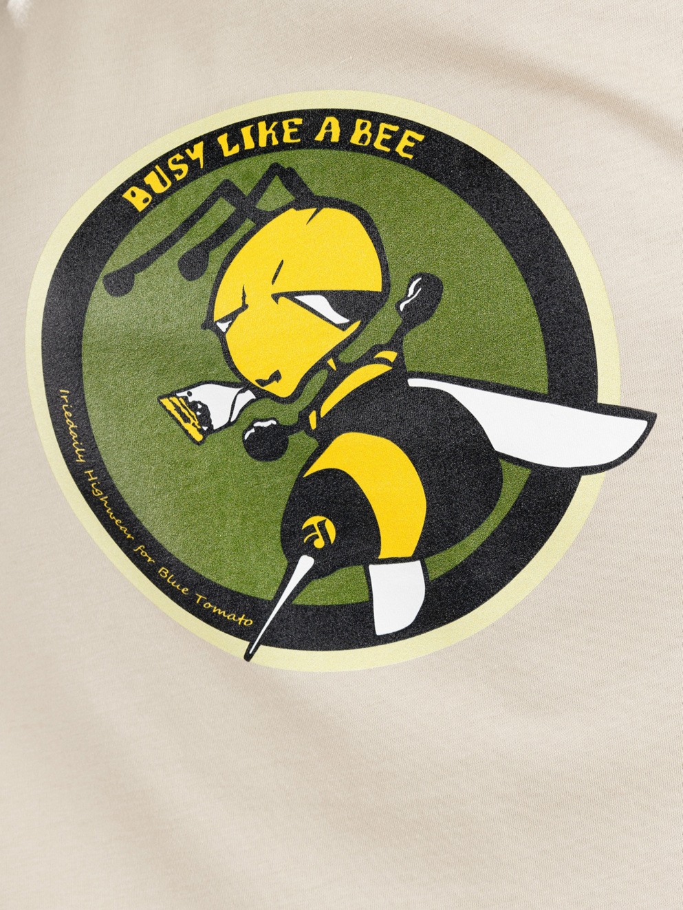 Iriedaily X Blue Tomato Bee T-Shirt beige
