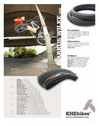 BMX PNEU A TRINGLES SOUPLE MAC2  20x2 3 KHEBIKES