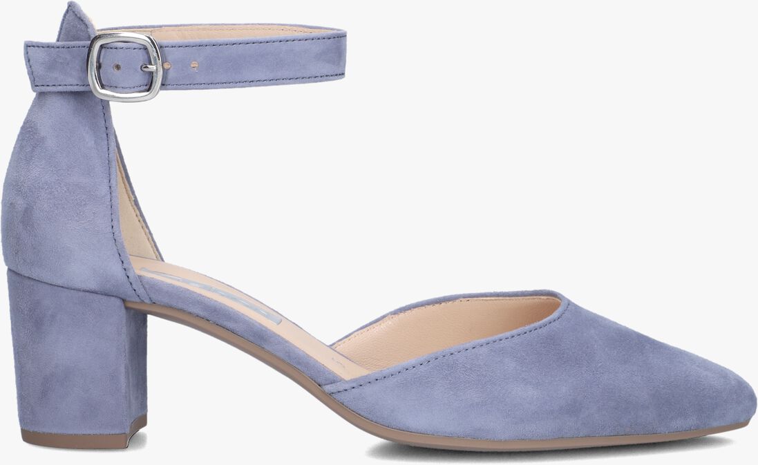blauwe gabor sandalen met hak 340