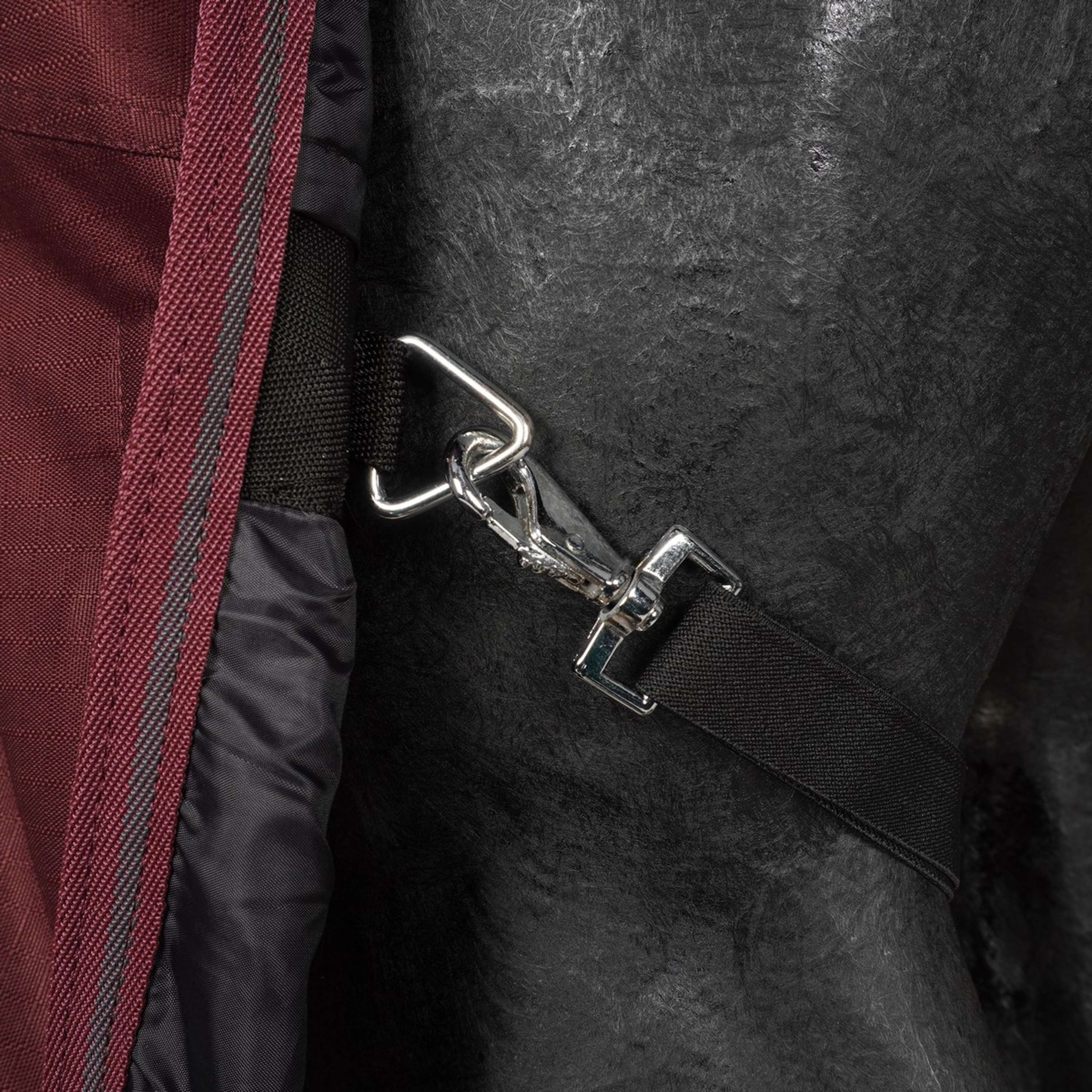 HB Showtime Outdoordeken Channel 200g Burgundy