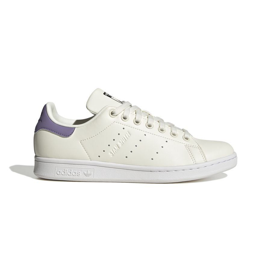 adidas Originals Chaussures Stan Smith - Blanc/Violet/Noir Femme