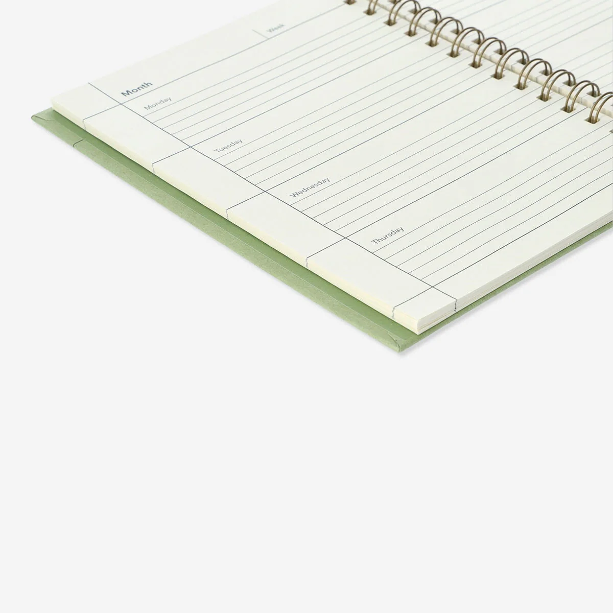 Studieplanner med ugentlig dagbog. A5