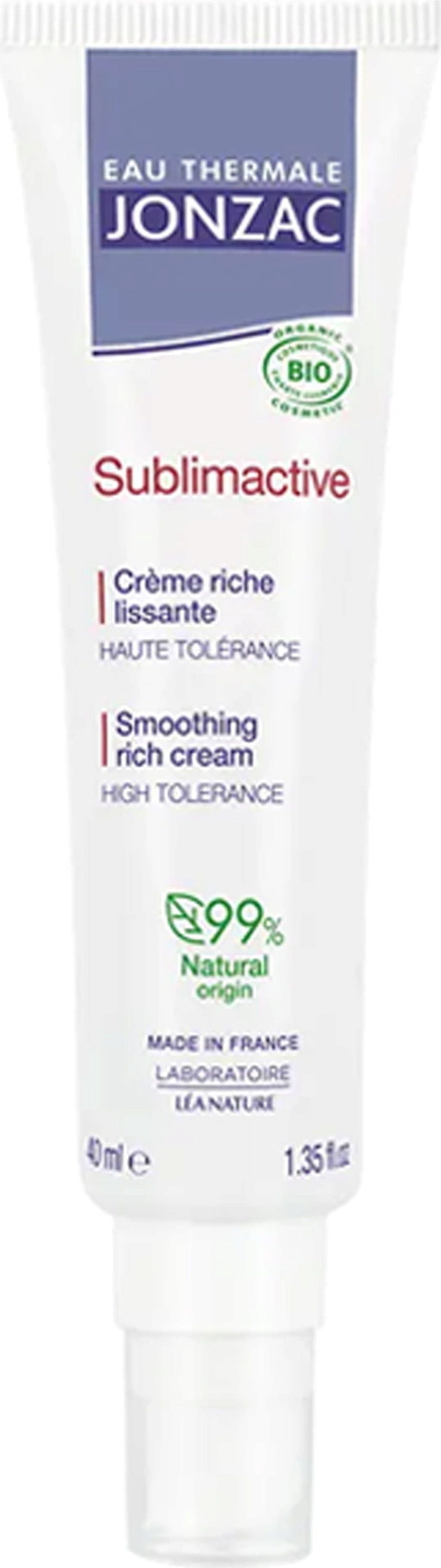 Eau Thermale JONZAC  Sublimactive Smoothing Rich Cream, 40 ml