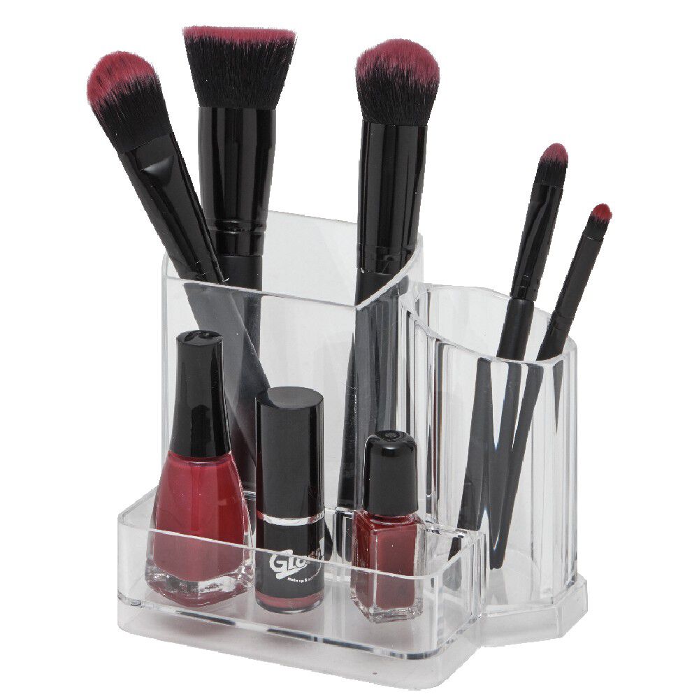 Organiseur rangement cosmétique transparent