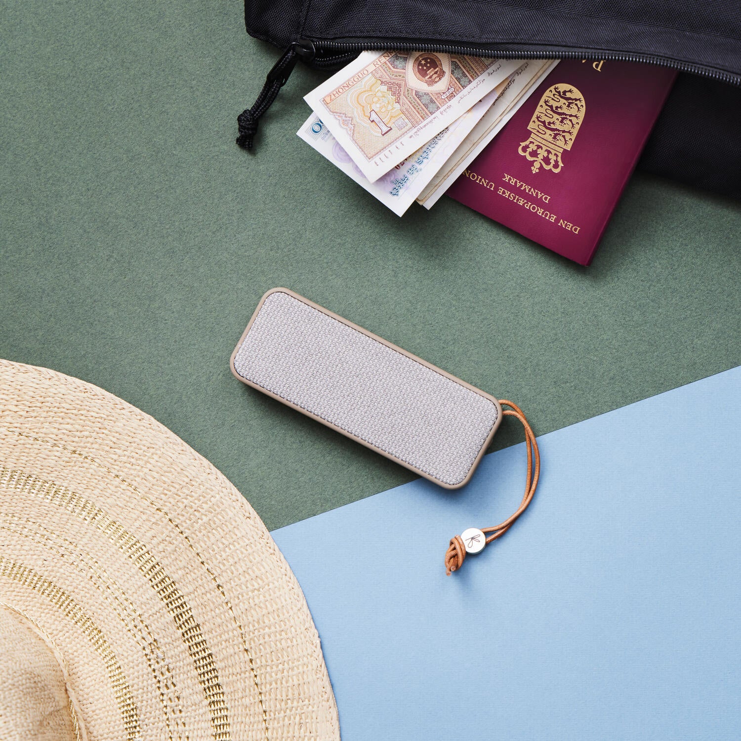 Kreafunk  aGROOVE mini højttaler - Ivory Sand
