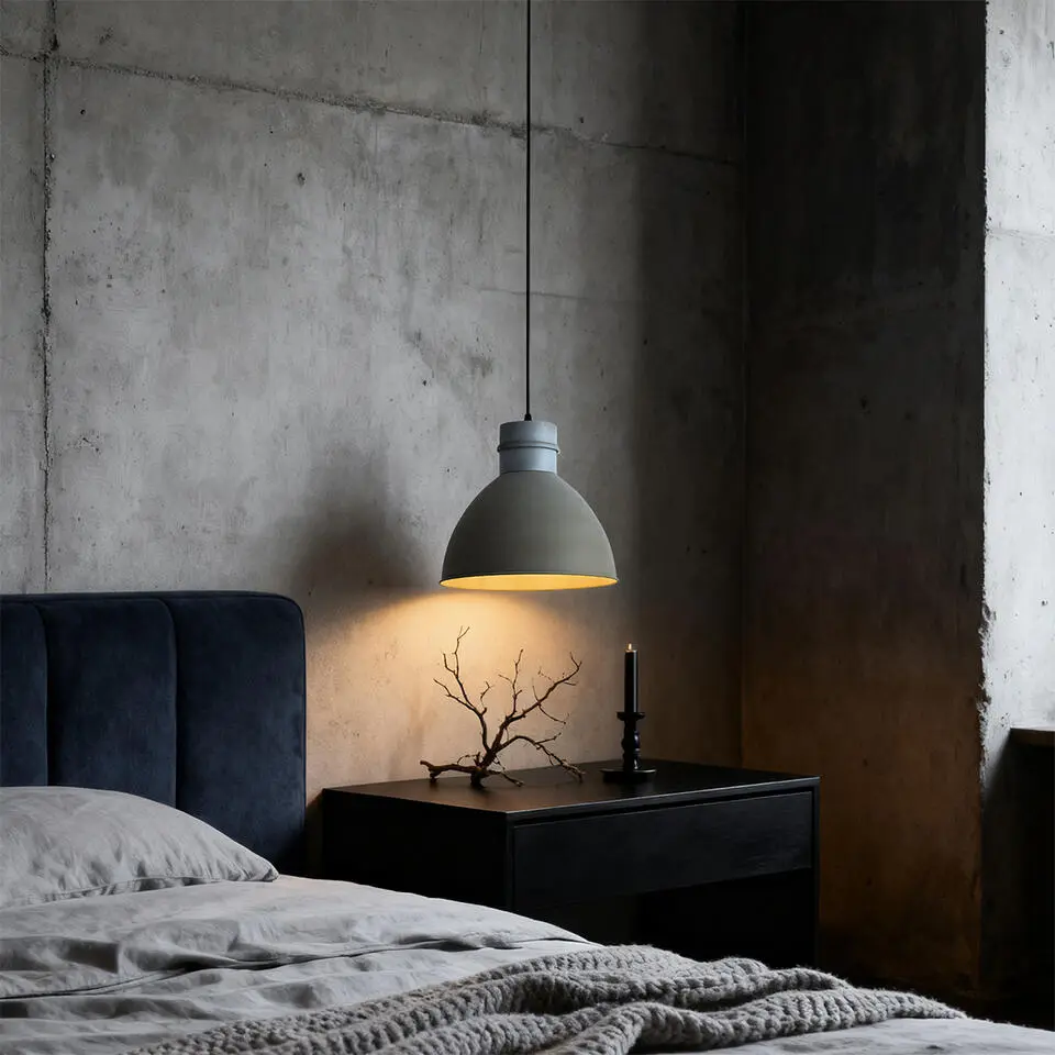 Qazqa hanglampen dory grijs e27