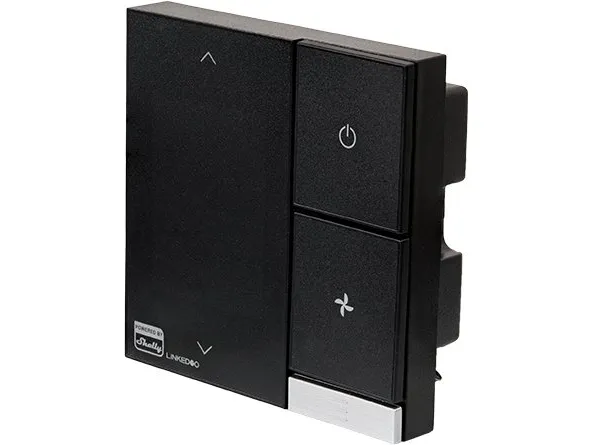 Shelly LinkedGo smartes HVAC-Thermostat, Digital termostat, 802.11b, 802.11g, Wi-Fi 4 (802.11n), Sort, 30 m, 50 m, 5 - 35 °C