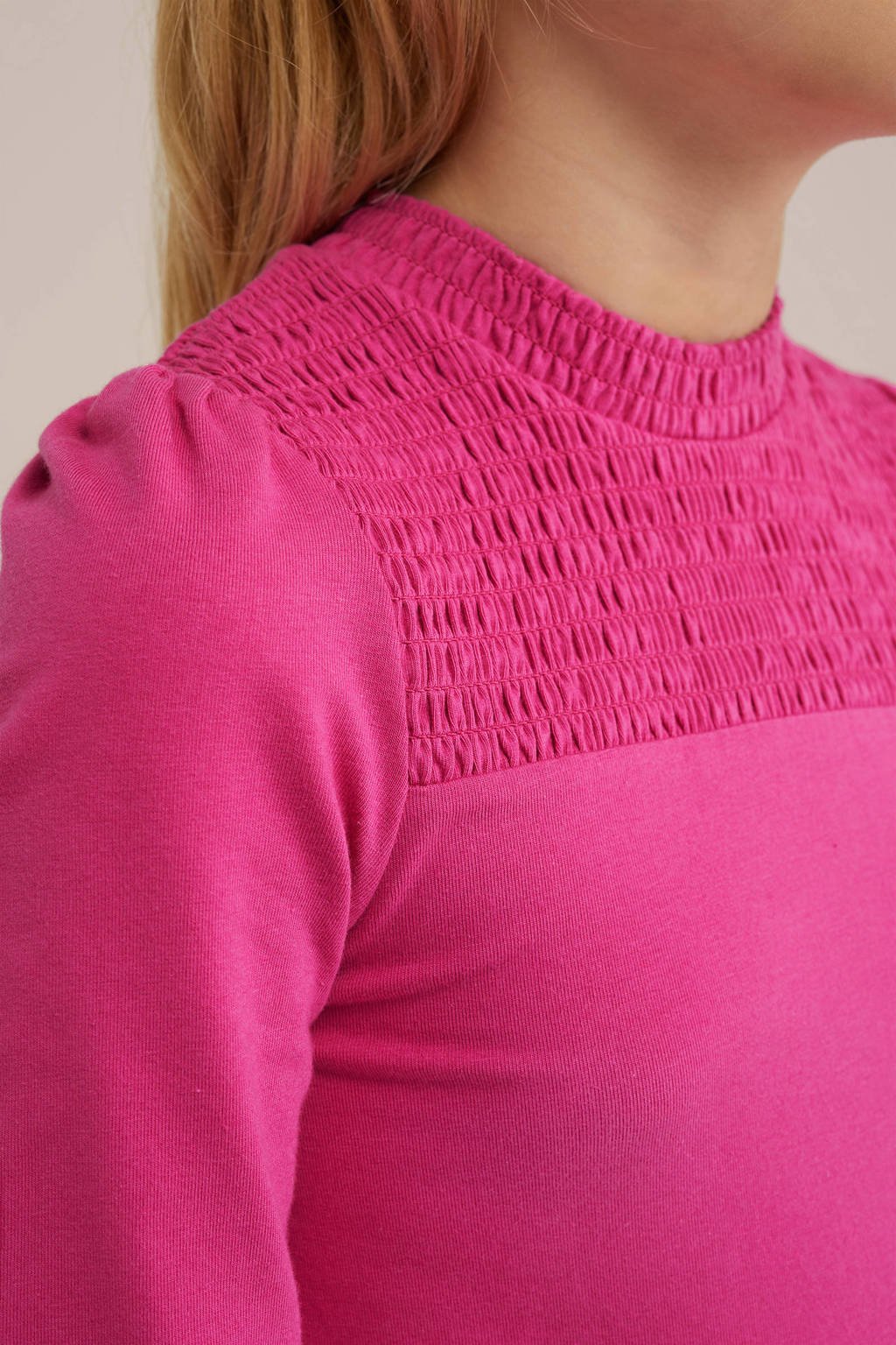 WE Fashion longsleeve roze