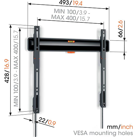 Vogel's Comfort 3405 fixed 32-77