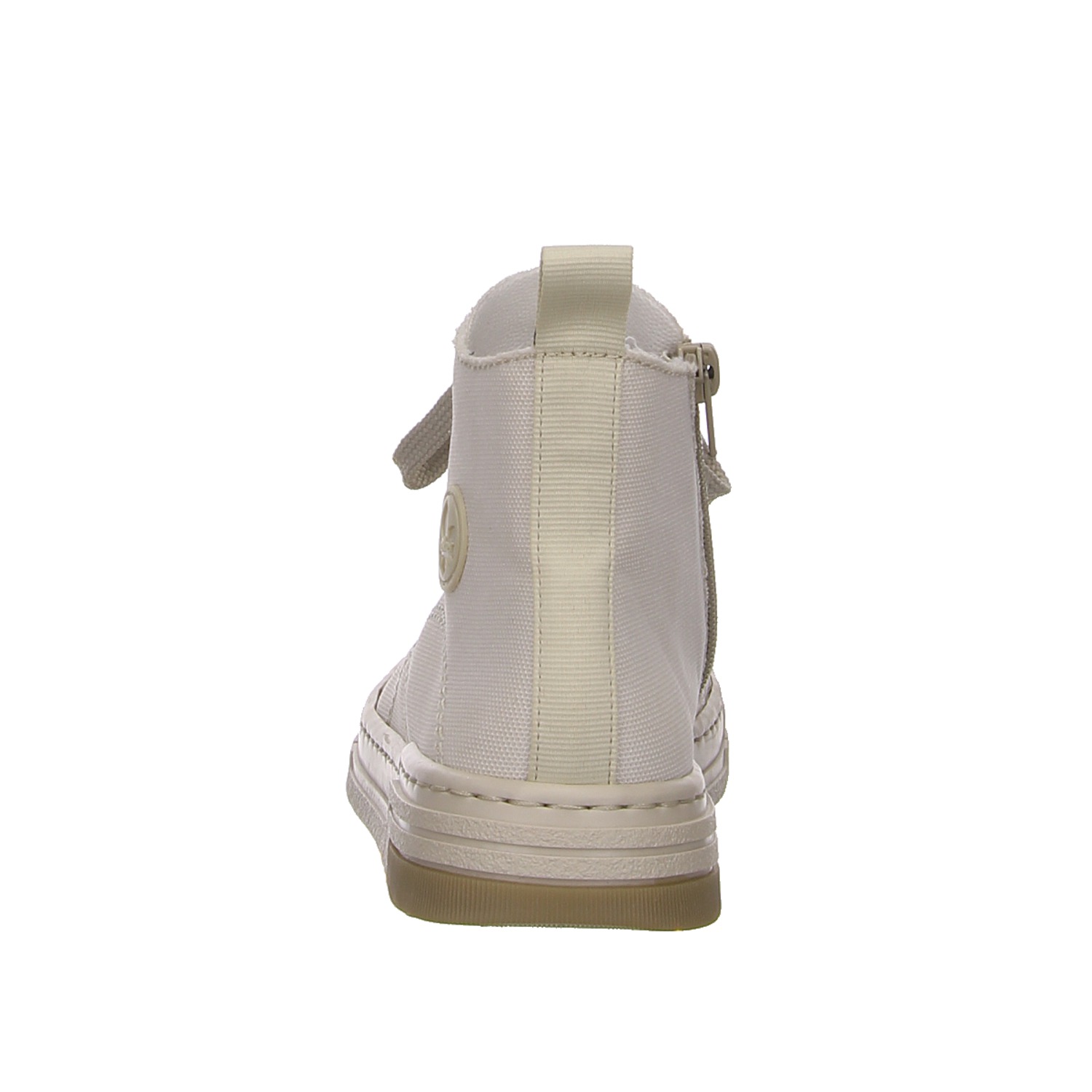 Rieker Knöchelschnürer creme weiss/weiss kombi