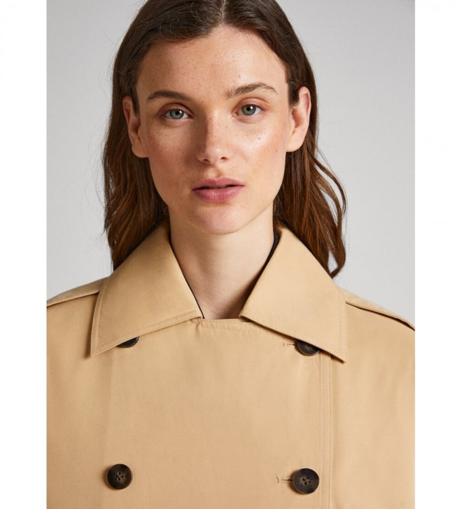 Trench coat Marla bege da Pepe Jeans