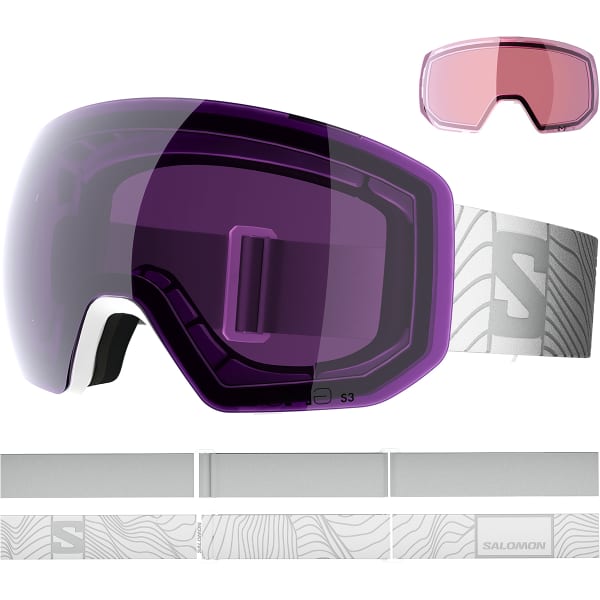 Masque de ski SALOMON RADIUM PRO S SIGMA WHITE