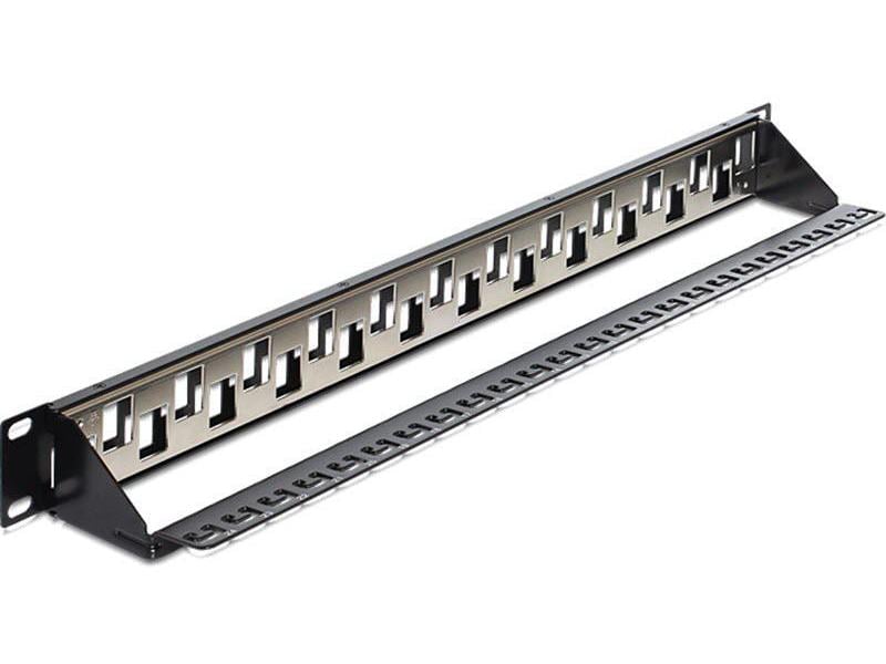 Delock Patchpanel 24 Port, Keystone 19