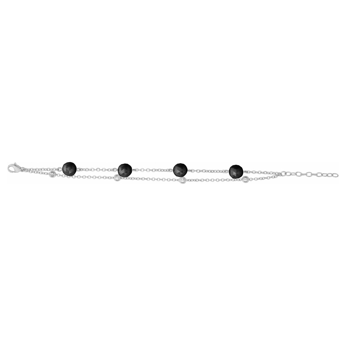 Bracelet souple multi-motifs en Acier