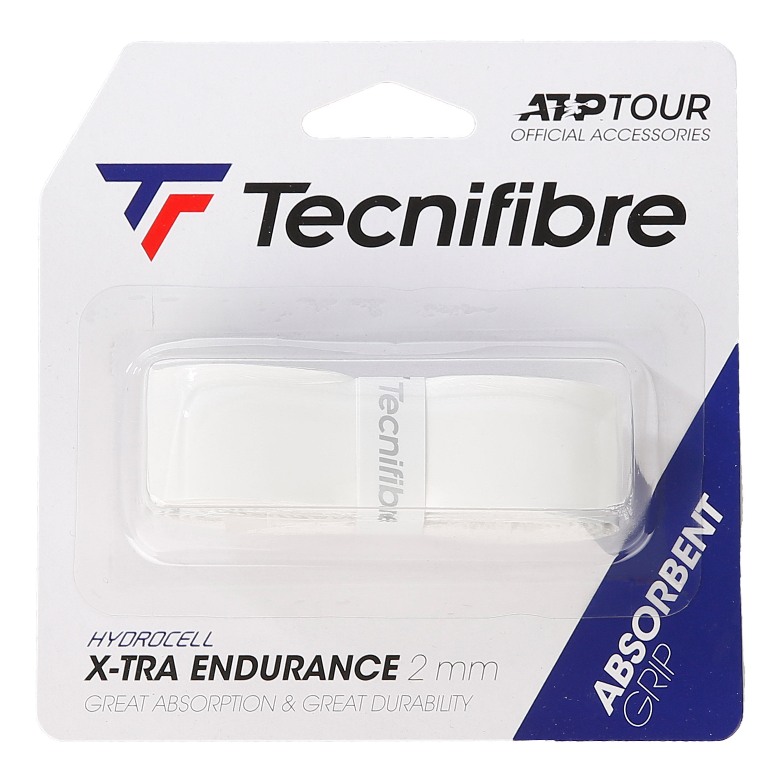 Tecnifibre X-TRA Endurance Pack 1 Unité - Blanc