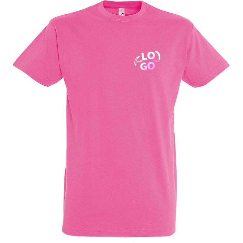 T-shirt mixte manches courtes publicitaires Sol’s - 190 g/m² - marquage multicolore