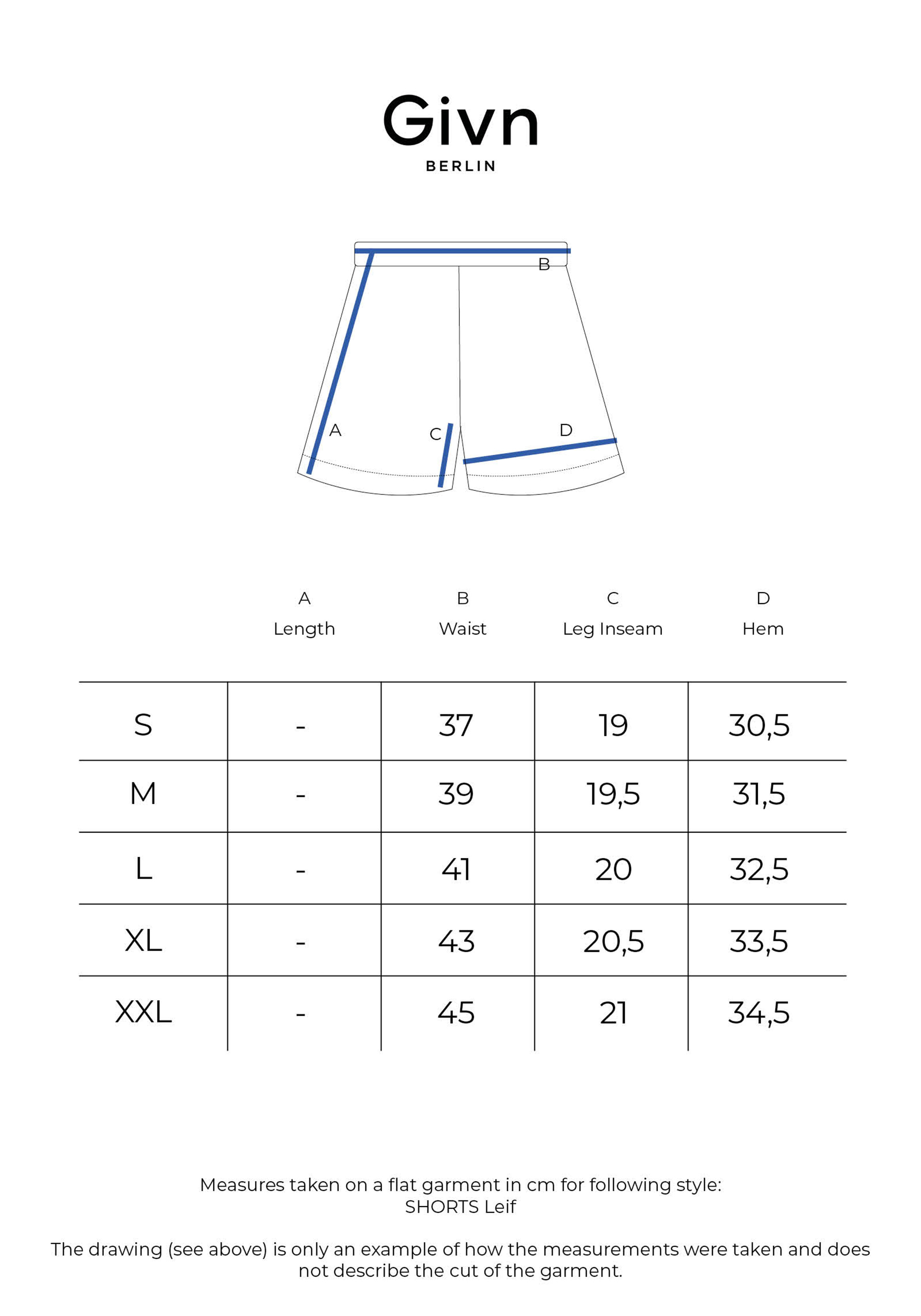 Givn Berlin Shorts Givn Berlin Mike Grey | RRREVOLVE