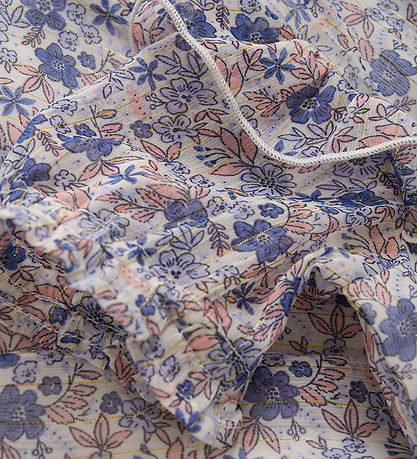 Creamie Kleid - Lurex Dot - Buttercreme