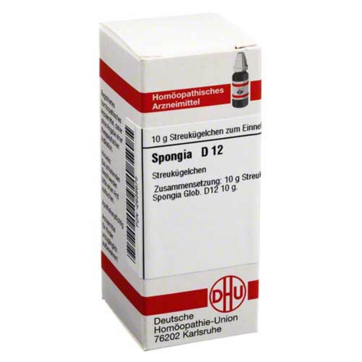 DHU Spongia D 12 Globuli, 10 g