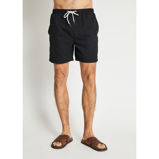 Bruun & Stengade Bahia Badeshorts, Black, L