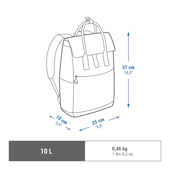 Decathlon Quechua - Mochila Quechua NH Escape 150 de 10 litros