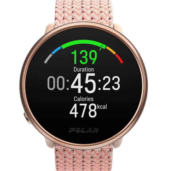 Montre cardio GPS POLAR IGNITE 2 ROSE/OR S-M UNI