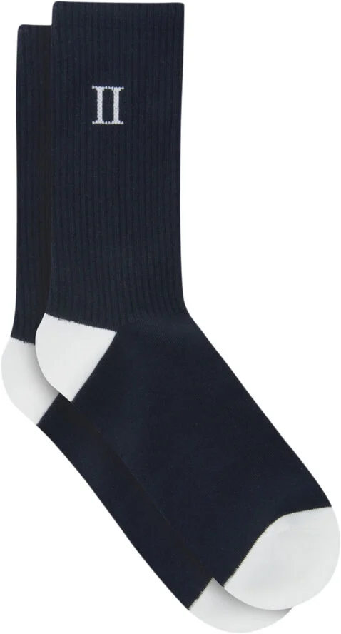Les Deux William 2-Pack Socks Navy