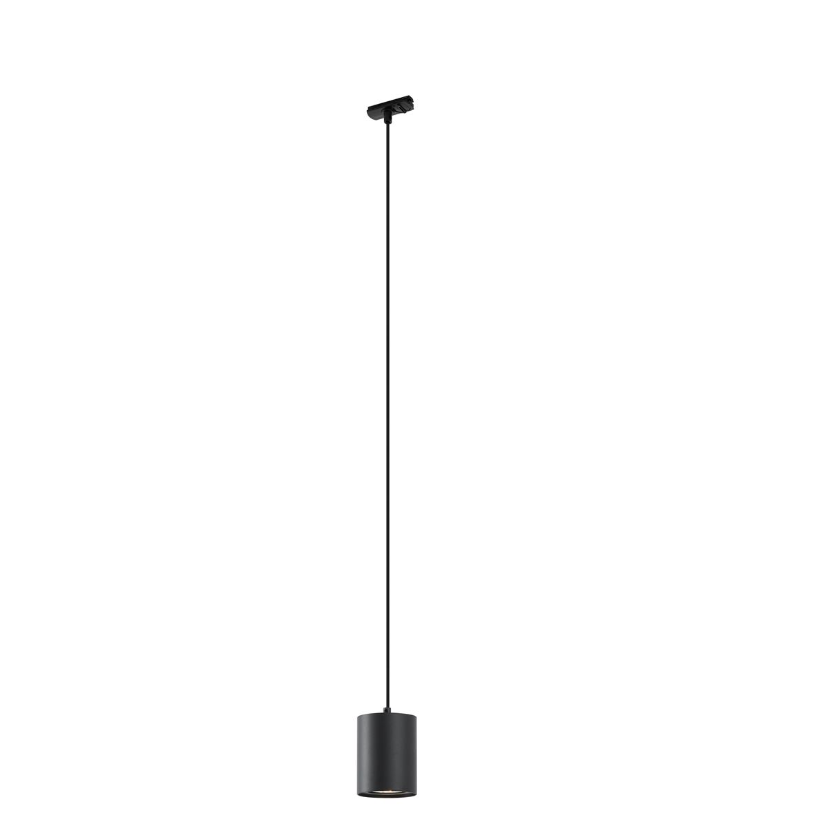 Moderne hanglamp zwart voor railsysteem 1-fase GU10 70mm - Iconic Holt