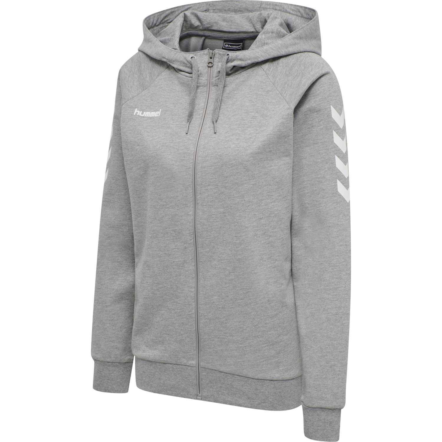 HUMMEL GO COTTON ZIP HOODIE WOMAN