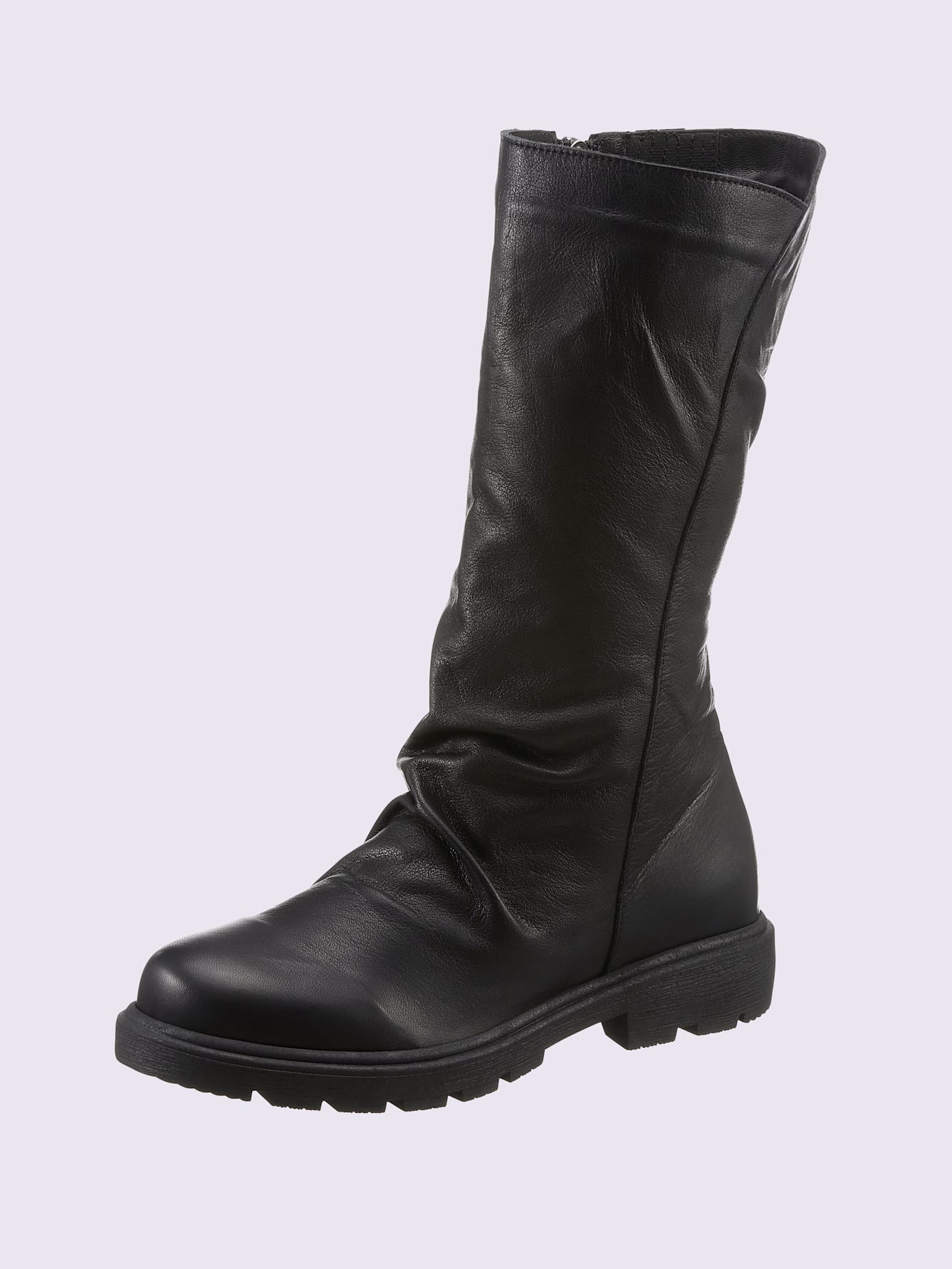 Bottes cuir nappa de vache