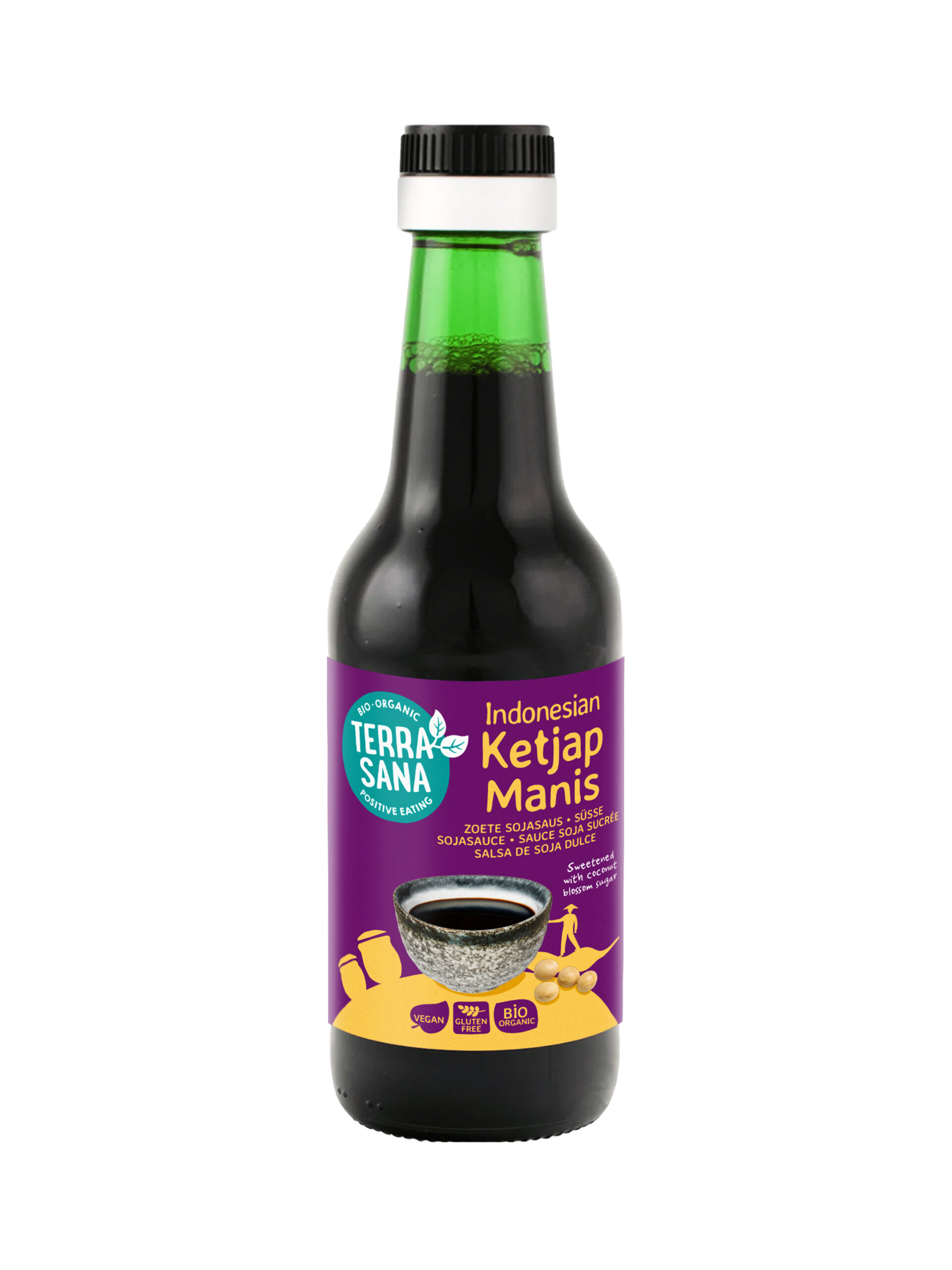 TerraSana Indonesische ketjap manis bio (250 ml)