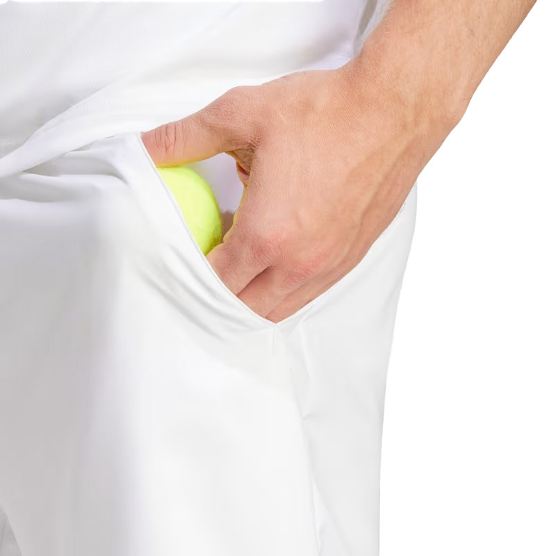 Short de tennis avec shorty Adidas Club 2 en 1 blanc
