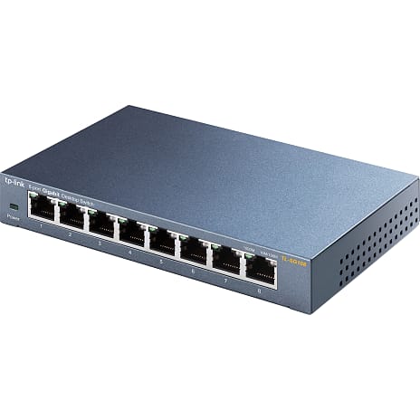 TP-Link 8-Port Desktop Switch SG108 10/100/1000Mbps