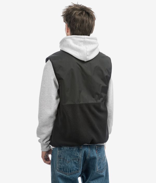 Iriedaily Auf Deck Fleece Weste (uni black)