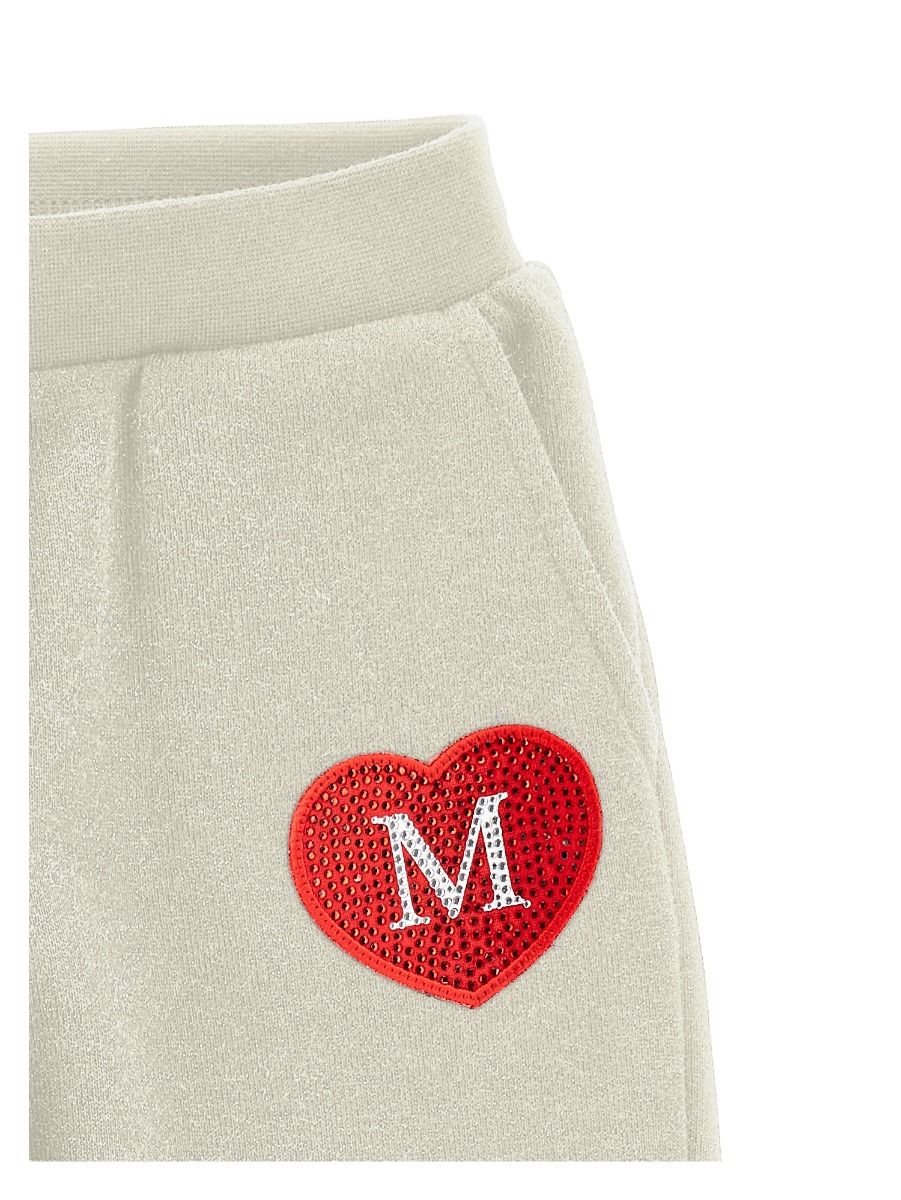Monnalisa Jogger With Rhinestone Heart