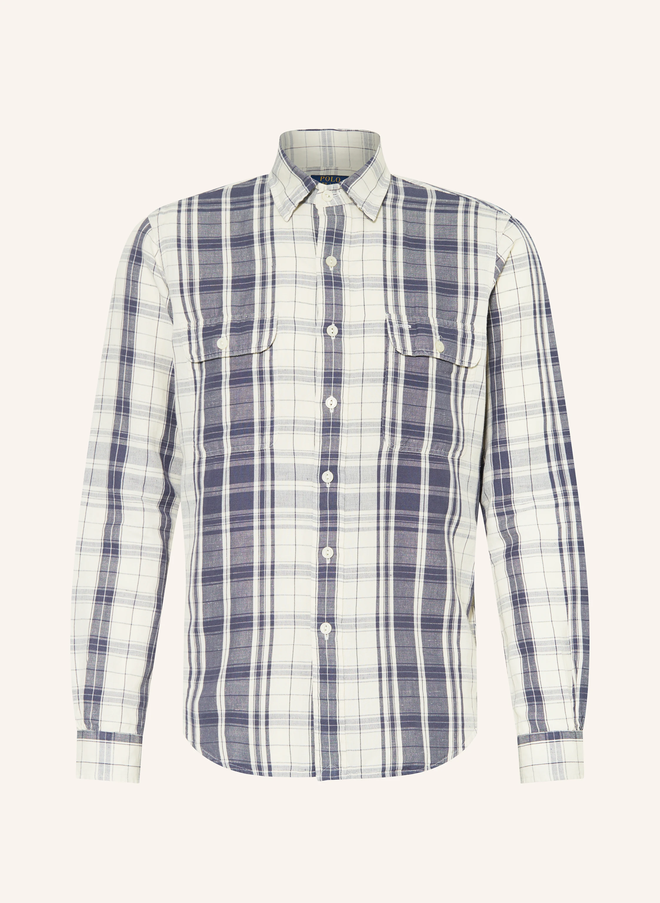 POLO RALPH LAUREN Hemd Classic Fit mit Leinen