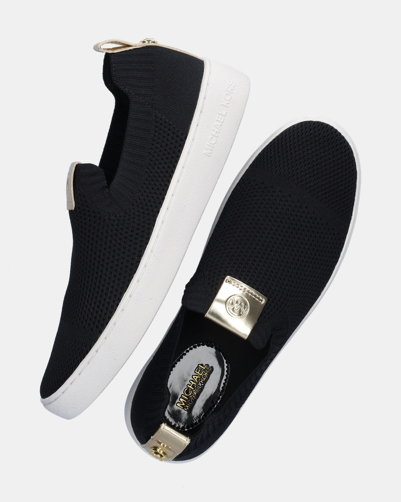 Michael Kors Juno Knit Slip On Instapschoenen  - zwart