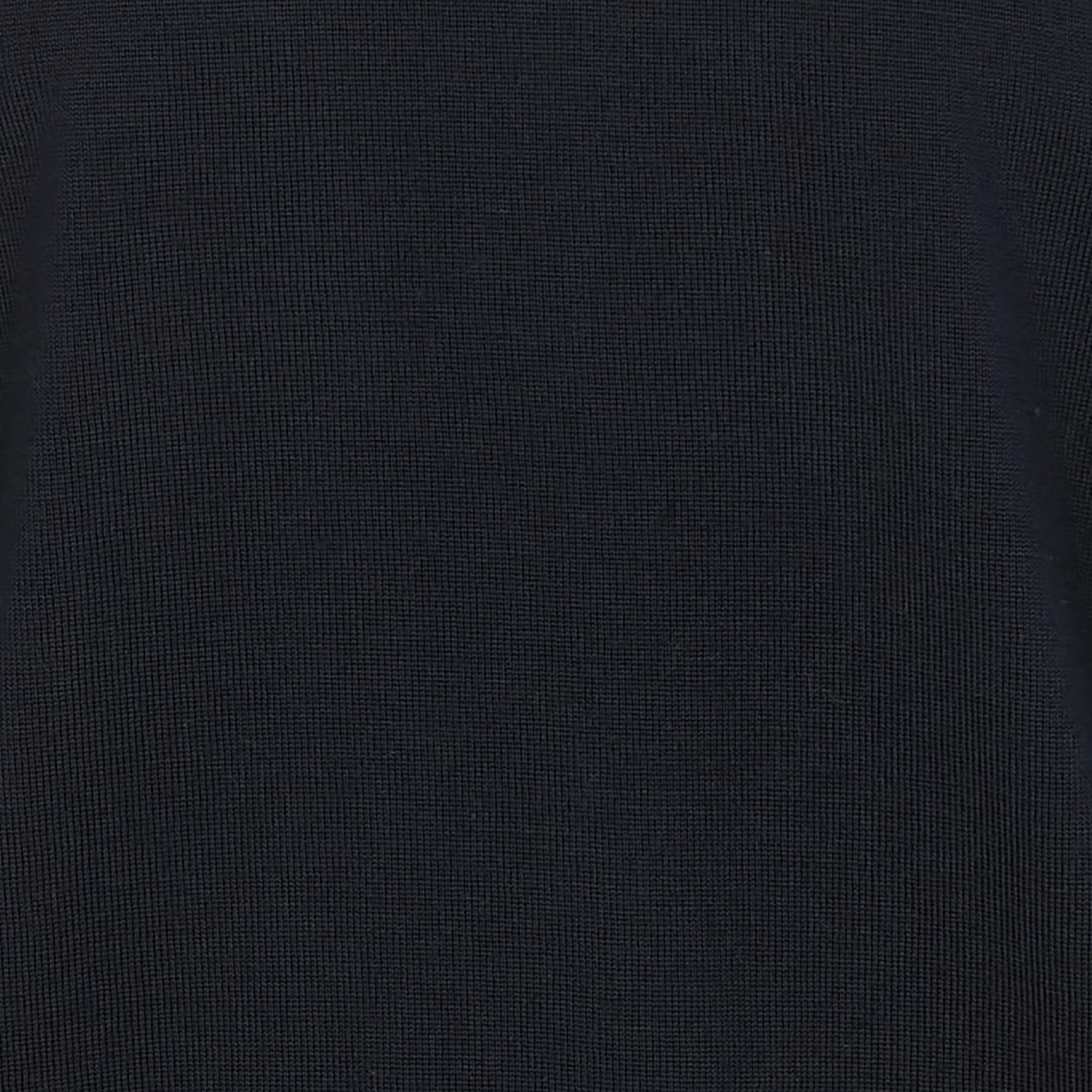 Pull col rond en laine regular fit | Bleu